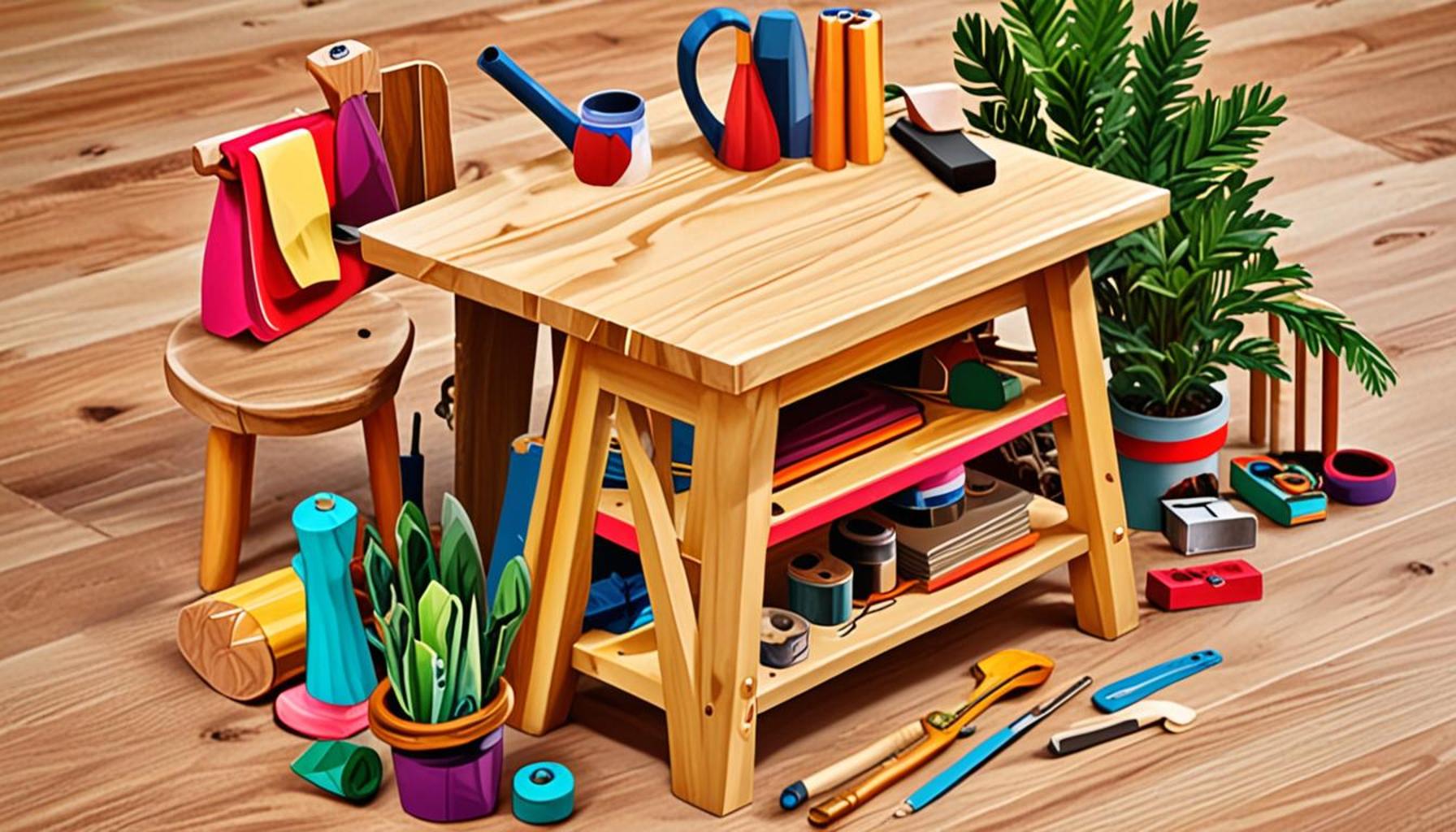 Craft Projects with Wood: Create Unique Furniture and Accessories for Your Home