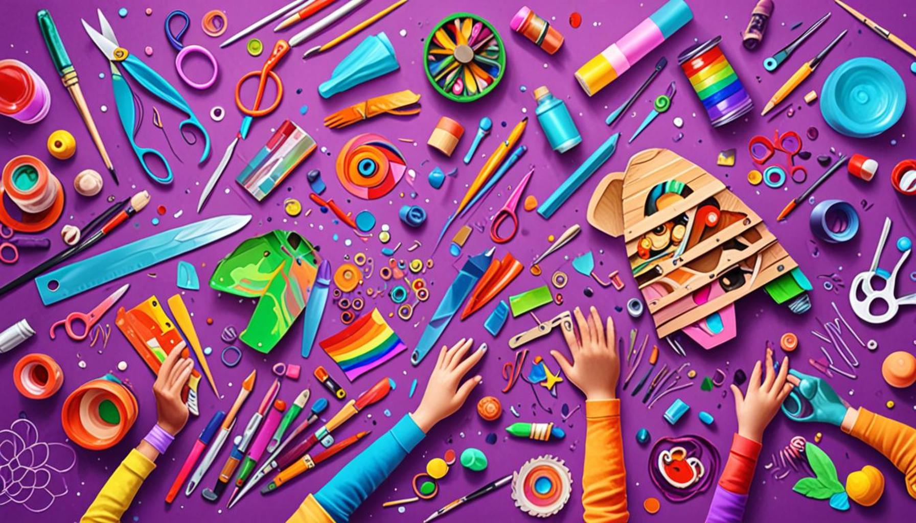 Crafts for Kids: Fun Projects that Stimulate Creativity