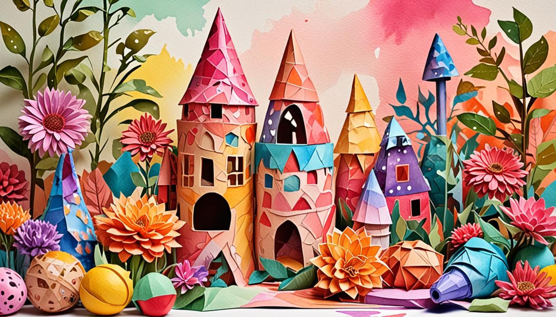 Art in Papier-Mâché: Creating Structures and Shapes with Sustainable Techniques