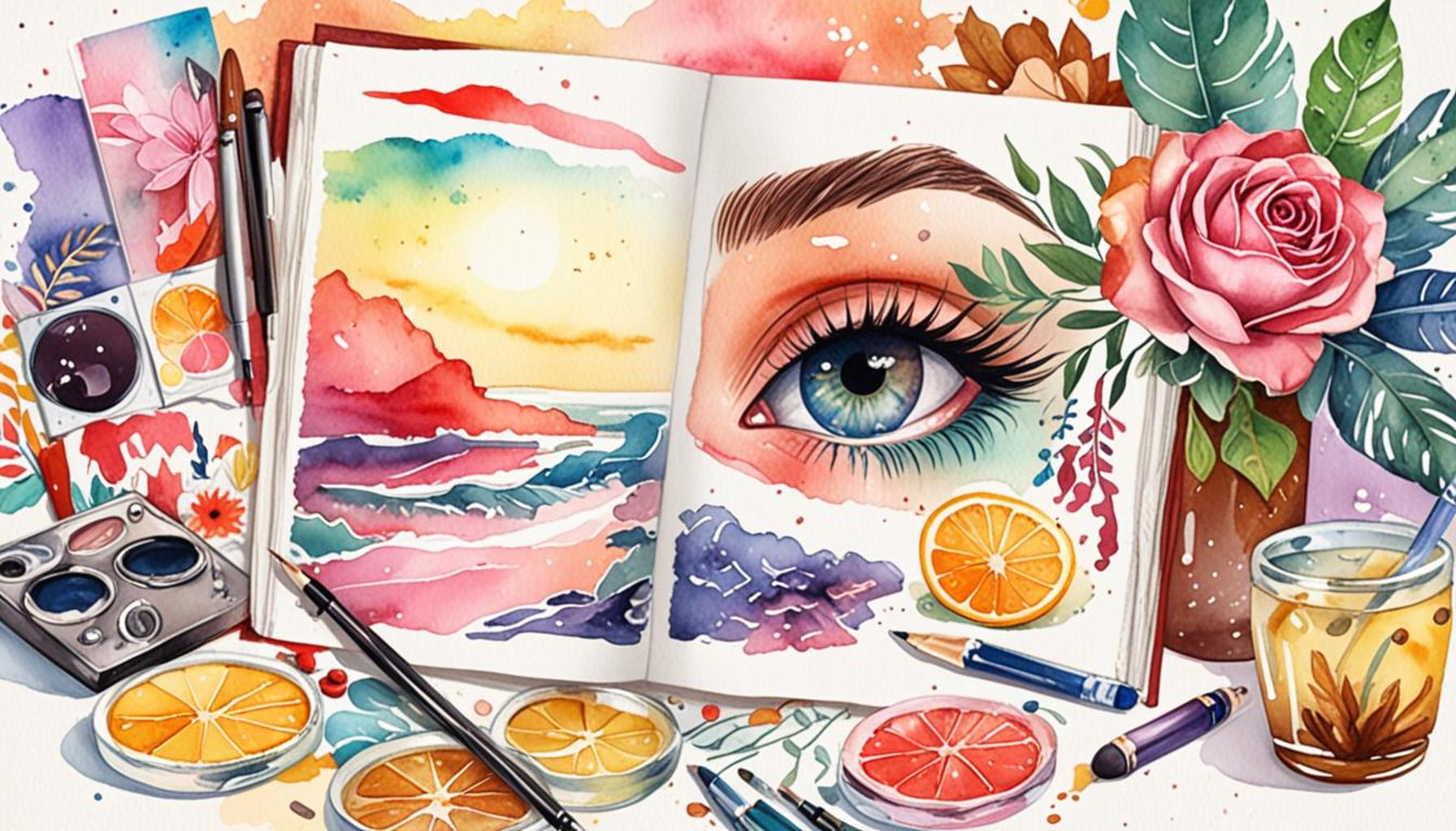 Visual Diaries: Using Illustrations and Collages to Enhance Creativity in Writing
