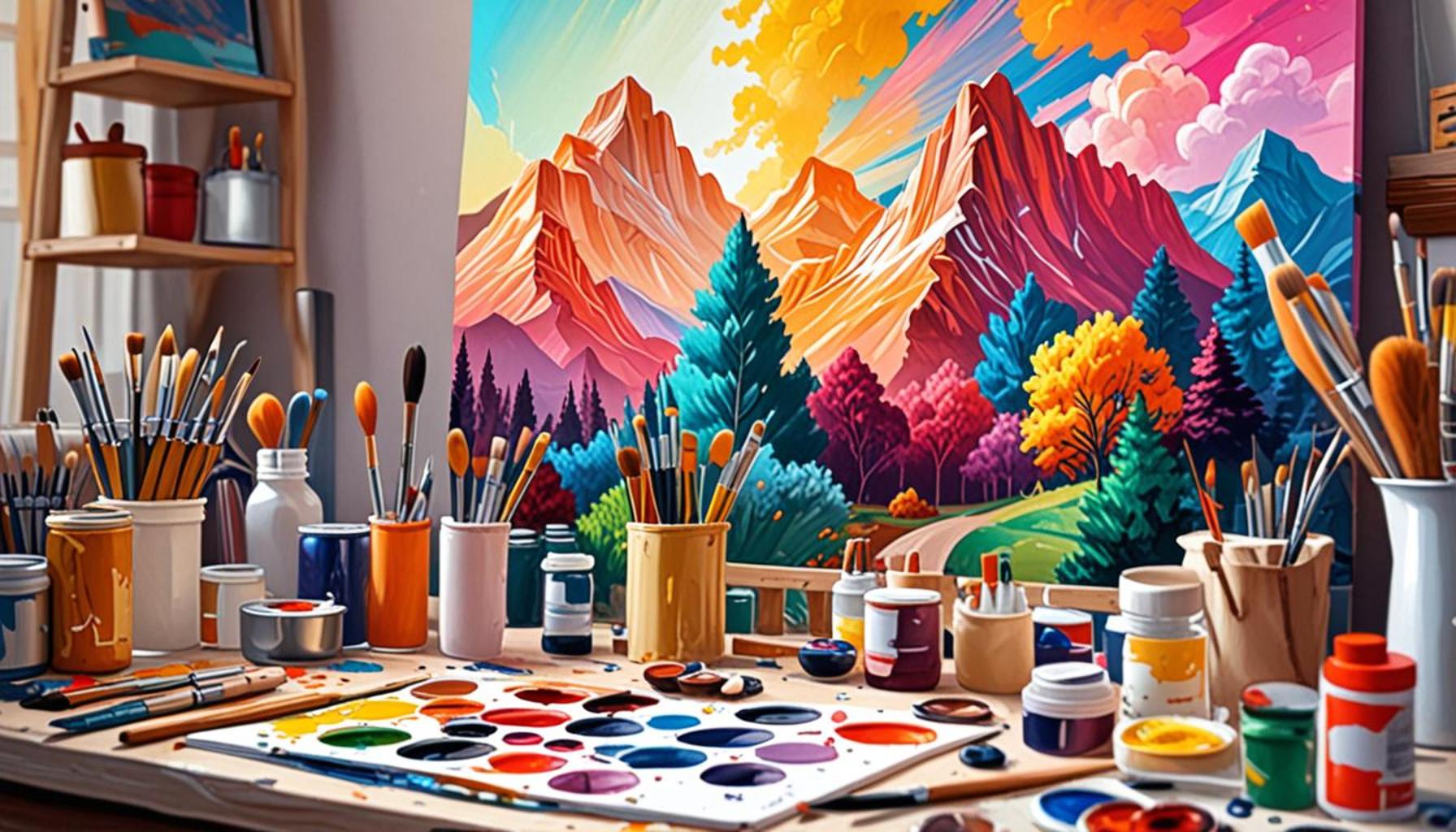 Exploring Acrylic Painting: Techniques for Beginners and Advanced