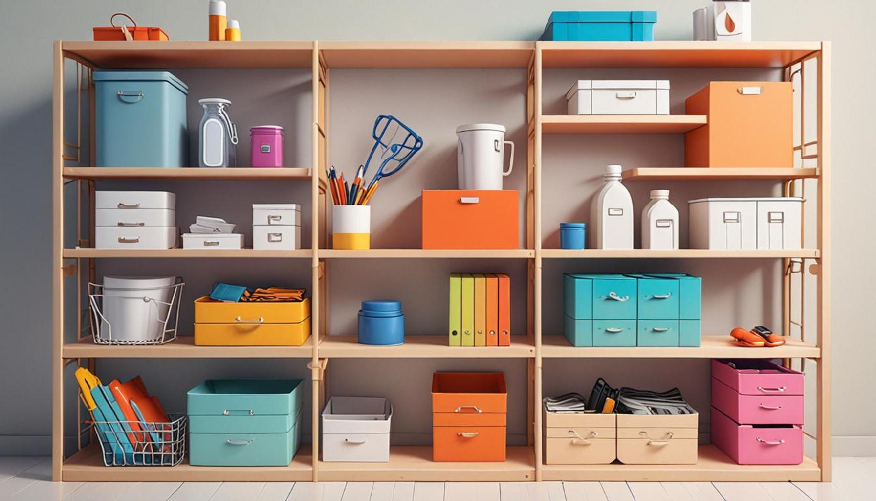 The importance of categories and organization systems in the practice of minimalist storage